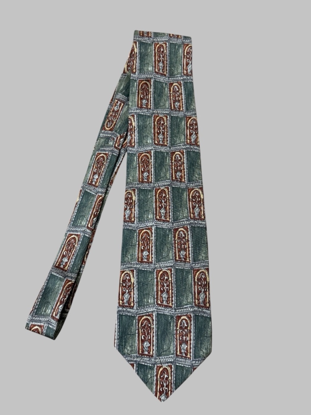 Graham & Lockwood Vintage 100% Silk Necktie